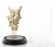 Dekoracja Statuetka Złota Szklana