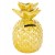 SKARBONKA OTWIERANA ANANAS ZŁOTY FIGURKA OZDOBY DO POKOJU PREZENT