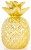 SKARBONKA OTWIERANA ANANAS ZŁOTY FIGURKA OZDOBY DO POKOJU PREZENT