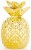 SKARBONKA OTWIERANA ANANAS ZŁOTY FIGURKA OZDOBY DO POKOJU PREZENT