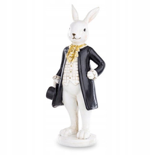 Figurka wielkanocna tworzywo sztuczne zając 20 cm
