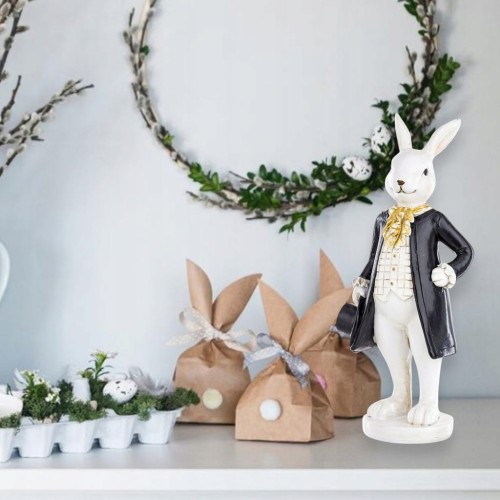Figurka wielkanocna tworzywo sztuczne zając 20 cm
